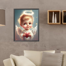Load image into Gallery viewer, Diamond Painting - Full Round - angel child (30*40CM)

