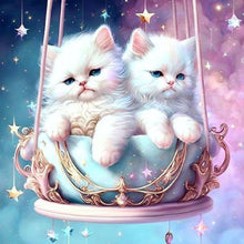 Load image into Gallery viewer, Diamond Painting - Full Round - sweet cat (30*30CM)
