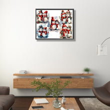 Load image into Gallery viewer, Diamond Painting - Full Round - Christmas snowman (50*40CM)
