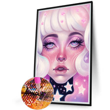 Load image into Gallery viewer, AB Diamond Painting - Full Round - Dark candy girl (40*60CM)
