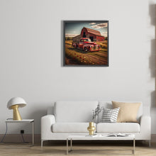Load image into Gallery viewer, Diamond Painting - Full Round - red classic car (30*30CM)

