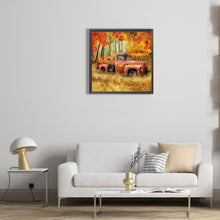 Load image into Gallery viewer, Diamond Painting - Full Round - red classic car (30*30CM)
