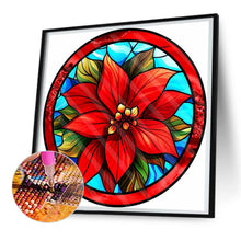 Load image into Gallery viewer, Diamond Painting - Full Round - round poinsettia (30*30CM)
