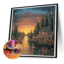 Load image into Gallery viewer, Diamond Painting - Full Round - countryside view (30*30CM)
