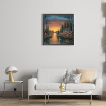 Load image into Gallery viewer, Diamond Painting - Full Round - countryside view (30*30CM)
