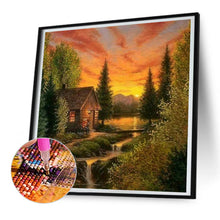 Load image into Gallery viewer, Diamond Painting - Full Round - countryside view (30*30CM)
