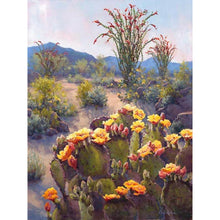 Load image into Gallery viewer, Diamond Painting - Full Round - cactus flower (30*40CM)
