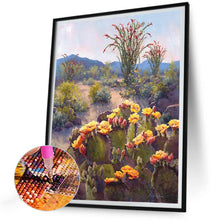 Load image into Gallery viewer, Diamond Painting - Full Round - cactus flower (30*40CM)
