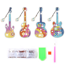 Load image into Gallery viewer, 4PCS Diamond Painting Bookmarks Acrylic Special Shape Crystal Painting Bookmark
