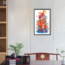 Load image into Gallery viewer, Diamond Painting - Partial Special Shaped - little flower house (30*50CM)
