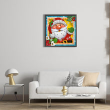 Load image into Gallery viewer, Diamond Painting - Partial Special Shaped - Santa Claus (30*30CM)
