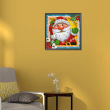 Load image into Gallery viewer, Diamond Painting - Partial Special Shaped - Santa Claus (30*30CM)

