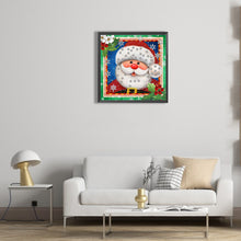 Load image into Gallery viewer, Diamond Painting - Partial Special Shaped - Santa Claus (30*30CM)
