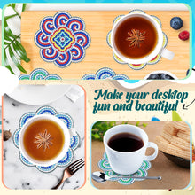 Load image into Gallery viewer, Diamond Crafts Coasters Diamond Painting Coasters (4PCS Mandala)
