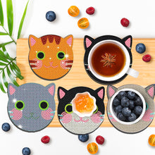 Load image into Gallery viewer, Diamond Crafts Coasters Diamond Painting Coasters (10PCS Critter Head)
