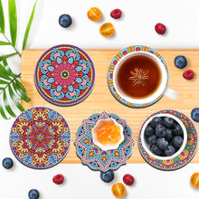 Load image into Gallery viewer, Diamond Crafts Coasters Diamond Painting Coasters (8PCS Mandala)
