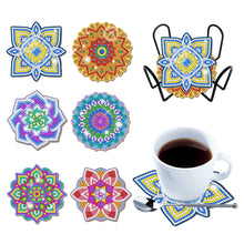 Load image into Gallery viewer, Diamond Crafts Coasters Diamond Painting Coasters (6PCS Mandala)
