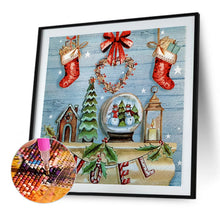 Load image into Gallery viewer, Diamond Painting - Full Round - christmas decoration wall (40*40CM)
