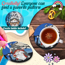 Load image into Gallery viewer, Diamond Painting Art Coaster Kit Special Shape (8PCS Halloween Gnome)
