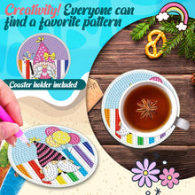 Load image into Gallery viewer, Diamond Painting Art Coaster Kit Special Shape (6PCS Party Gnome)

