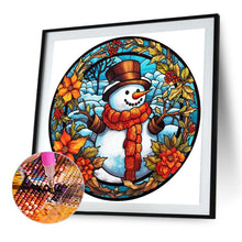 Load image into Gallery viewer, Diamond Painting - Full Square - christmas snowman (40*40CM)

