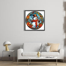 Load image into Gallery viewer, Diamond Painting - Full Square - christmas snowman (40*40CM)
