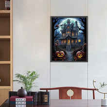 Load image into Gallery viewer, Diamond Painting - Full Square - halloween haunted house (40*50CM)
