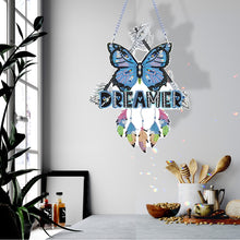 Load image into Gallery viewer, Special Shape Diamond Drawing Hanging Kit Suncatcher (Dreamer Butterfly)
