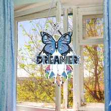 Load image into Gallery viewer, Special Shape Diamond Drawing Hanging Kit Suncatcher (Dreamer Butterfly)
