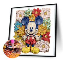 Load image into Gallery viewer, Diamond Painting - Partial Special Shaped - disney mickey (30*30CM)
