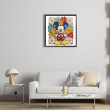 Load image into Gallery viewer, Diamond Painting - Partial Special Shaped - disney mickey (30*30CM)
