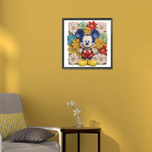 Load image into Gallery viewer, Diamond Painting - Partial Special Shaped - disney mickey (30*30CM)
