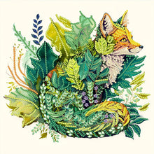 Load image into Gallery viewer, Diamond Painting - Partial Special Shaped - fox jungle (30*30CM)
