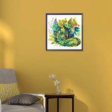 Load image into Gallery viewer, Diamond Painting - Partial Special Shaped - fox jungle (30*30CM)
