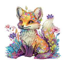 Load image into Gallery viewer, Diamond Painting - Partial Special Shaped - fox (30*30CM)
