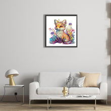 Load image into Gallery viewer, Diamond Painting - Partial Special Shaped - fox (30*30CM)
