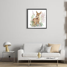 Load image into Gallery viewer, Diamond Painting - Partial Special Shaped - deer (30*30CM)
