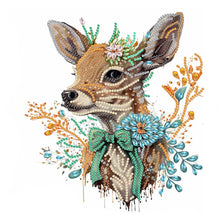 Load image into Gallery viewer, Diamond Painting - Partial Special Shaped - deer (30*30CM)
