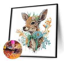 Load image into Gallery viewer, Diamond Painting - Partial Special Shaped - deer (30*30CM)
