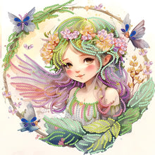 Load image into Gallery viewer, Diamond Painting - Partial Special Shaped - Elf (30*30CM)
