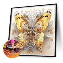 Load image into Gallery viewer, Diamond Painting - Partial Special Shaped - Butterfly (30*30CM)
