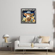 Load image into Gallery viewer, Diamond Painting - Full Round - calf in the wall (40*40CM)
