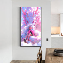 Load image into Gallery viewer, Diamond Painting - Full Round - dragon girl (40*70CM)
