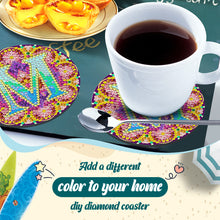 Load image into Gallery viewer, 2PCS Diamond Painting Art Coaster Kit Special Shape Diamond Painting DIY Coaster

