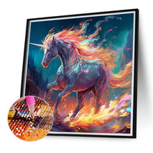 Load image into Gallery viewer, Diamond Painting - Full Round - forest unicorn (40*40CM)
