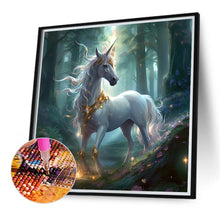 Load image into Gallery viewer, Diamond Painting - Full Round - forest unicorn (40*40CM)
