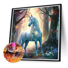 Load image into Gallery viewer, Diamond Painting - Full Round - forest unicorn (40*40CM)
