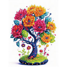 Load image into Gallery viewer, Diamond Painting - Partial Special Shaped - Tree of Life ¡¤ Coleus (30*40CM)
