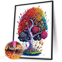 Load image into Gallery viewer, Diamond Painting - Partial Special Shaped - life Tree (30*40CM)
