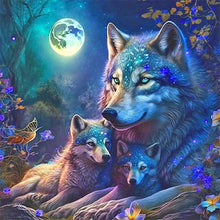 Load image into Gallery viewer, AB Diamond Painting - Full Round - Wolf (40*40CM)
